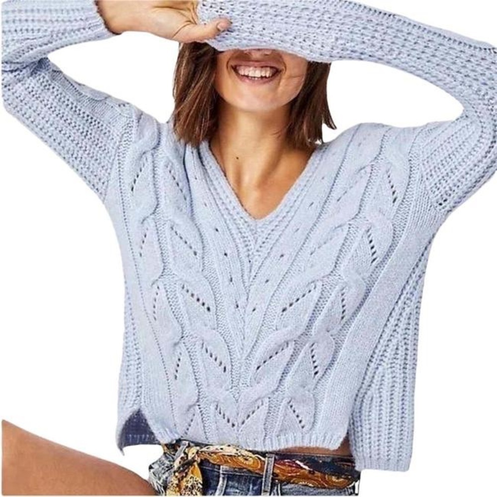 Anthropologie Ramona Sky Blue